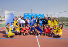 Telkom, Netball South Africa, Khutso Theledi and Celebrity Friends Handover a Netball Court in Winterveld